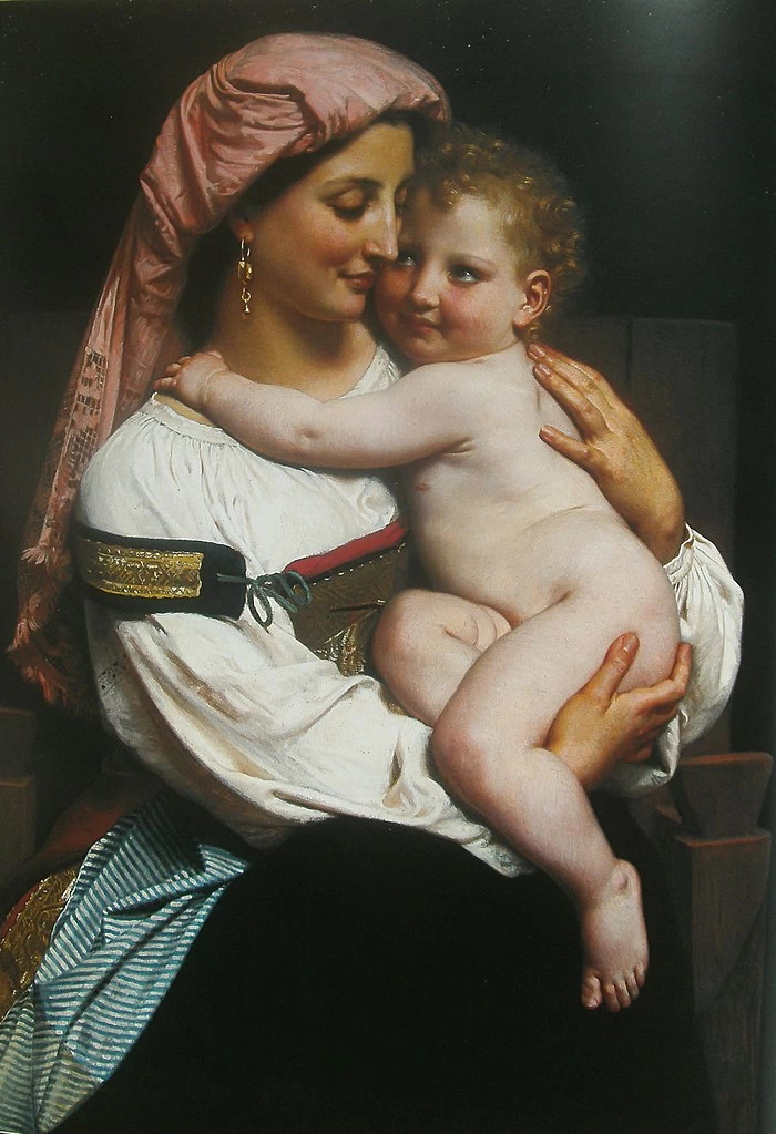 Donna della Cervara e il suo Bambino